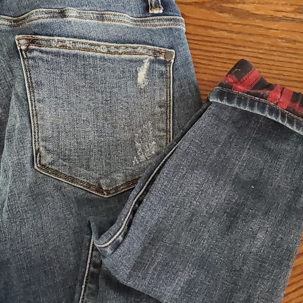 Judy Blue Buffalo Plaid Jeans/Sz 11/30